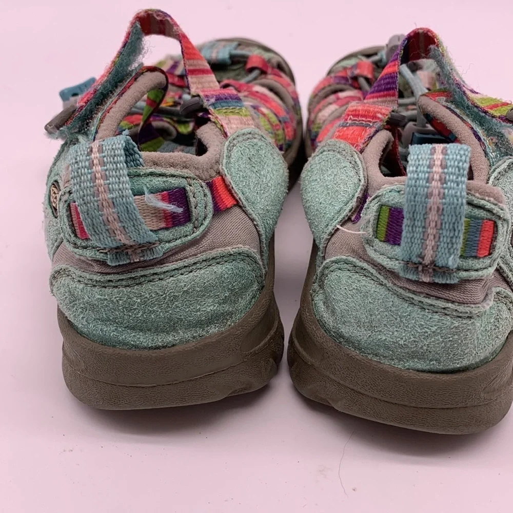 Keen's Girls Whisper Raya Fusion Waterproof Hiking Sandals size 12